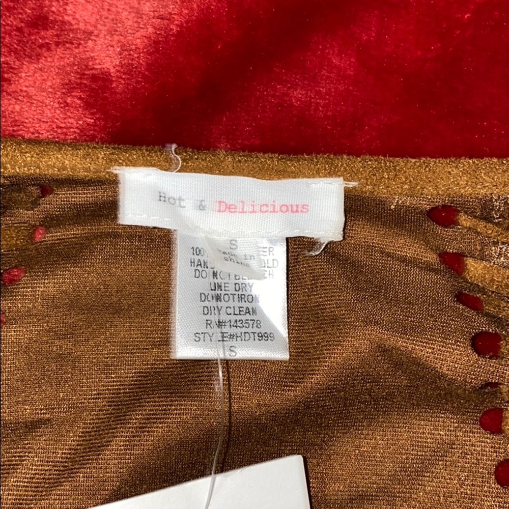 Suede top - Picture 6 of 8